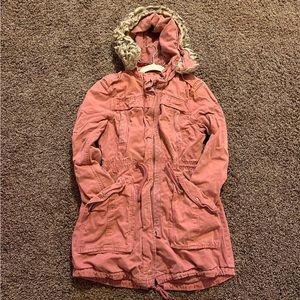 Dusty pink - American eagle - winter coat - size small